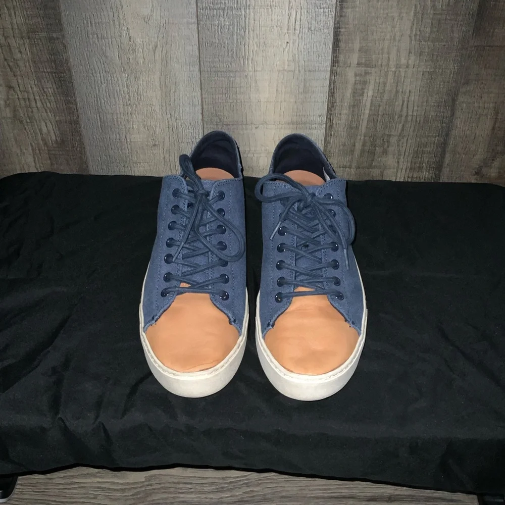 TOMS Men’s Low-Top Canvas/Leather Casual - Picture 1 of 10